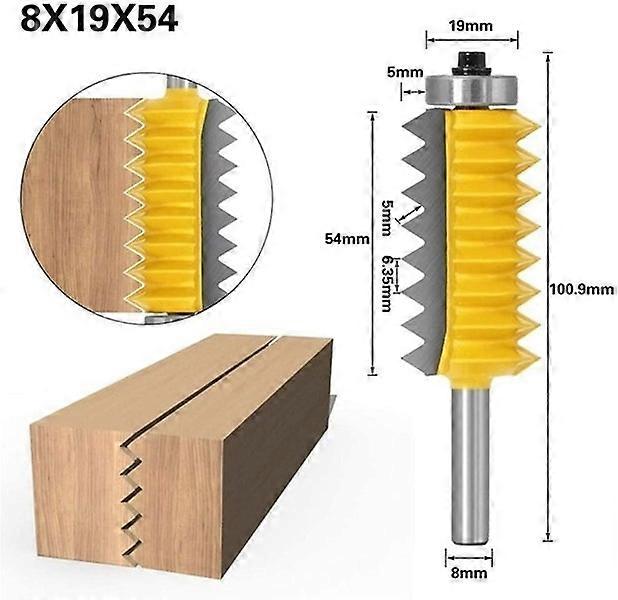 8mm Shank Panel Raising V-Bits for Woodworking Joinery