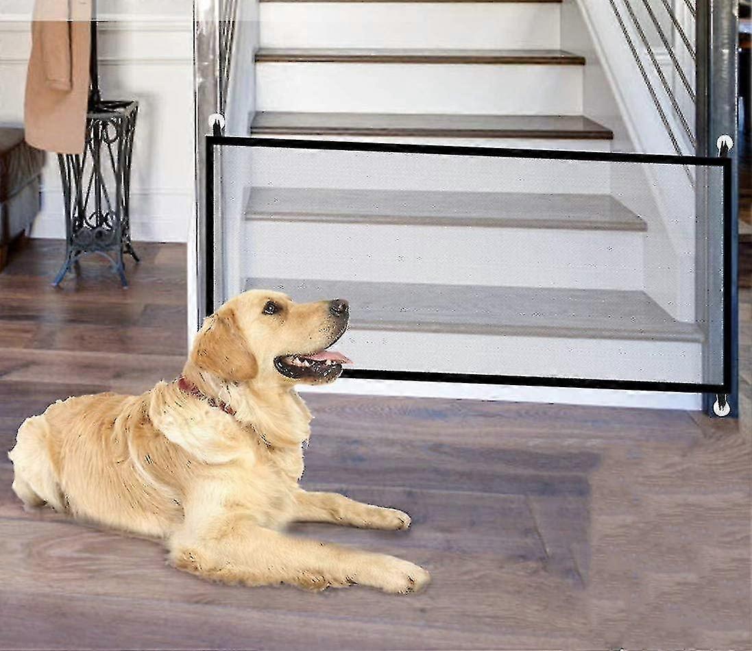 Dog Barriers, Portable Dog Door Gate Foldable Dog Gate,180 X75cm