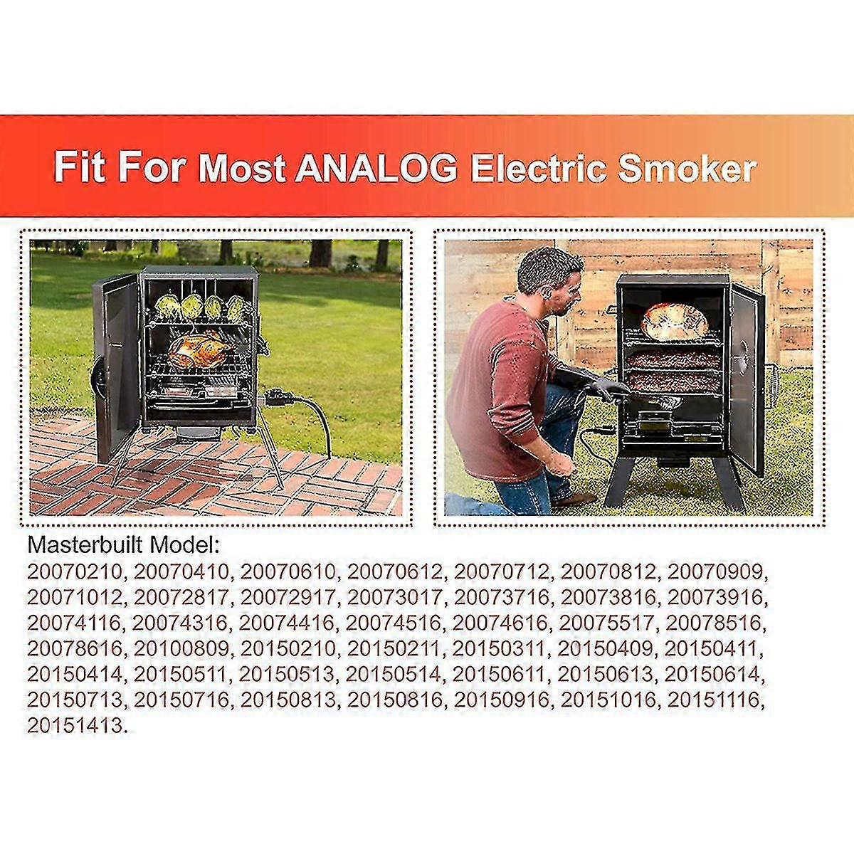 Thermostat Analog Control Power Cord Compatible With Masterbuilt/cusinart Us Plug