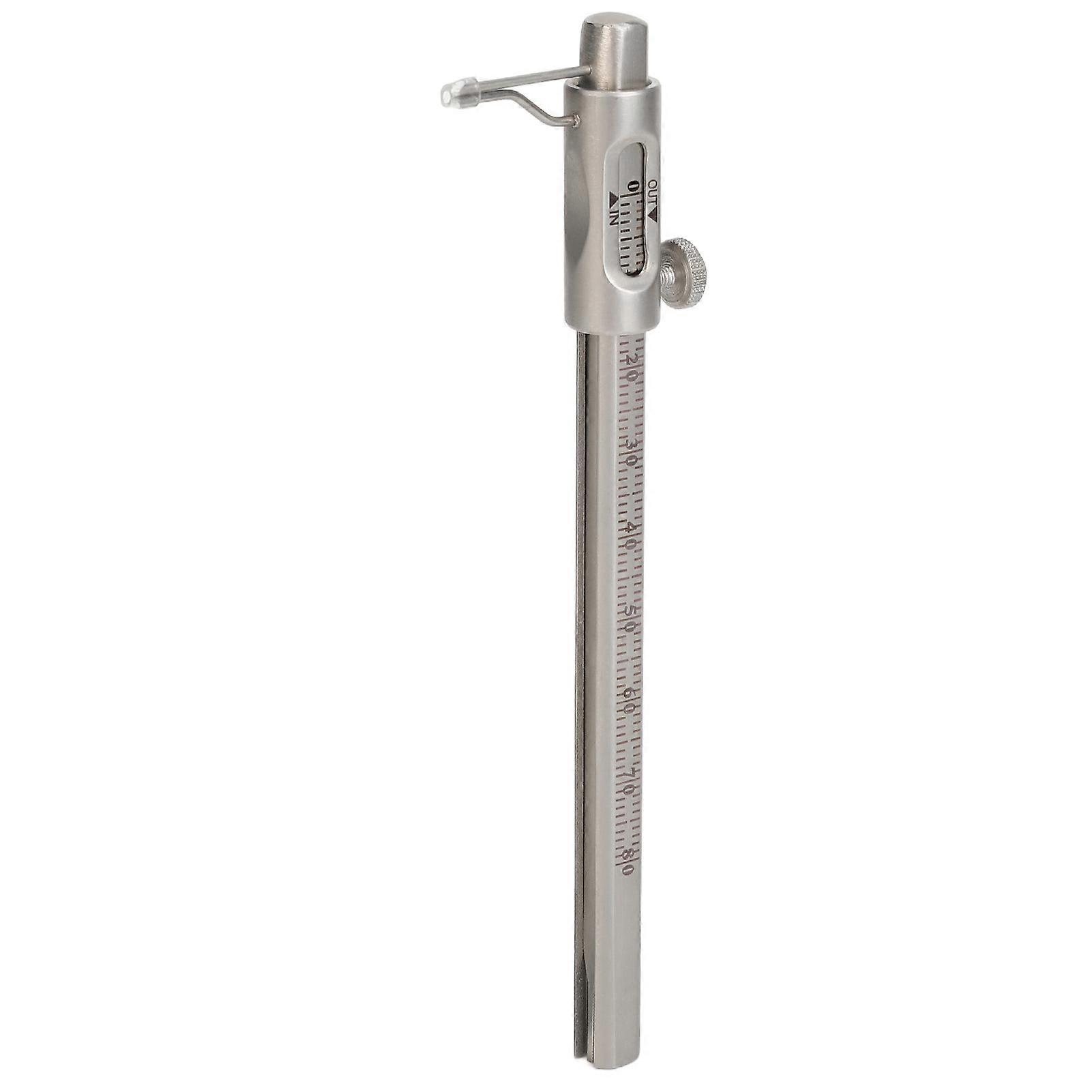 Implant Measuring Instrument Precision Scale Sliding Caliper 0 to 80mm Implant Measuring Gauge