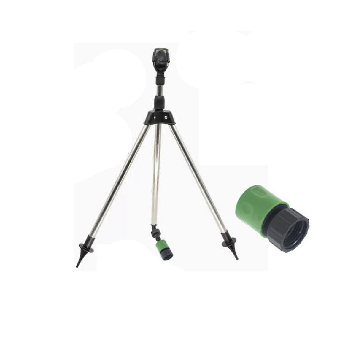 Rotating Tripod Sprinkler, 360Degree Automatic Rotating Irrigation Watering Sprinklers, for Area Ya