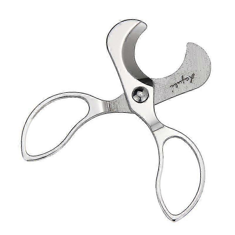 Cigar Shears Stainless Steel Silver
