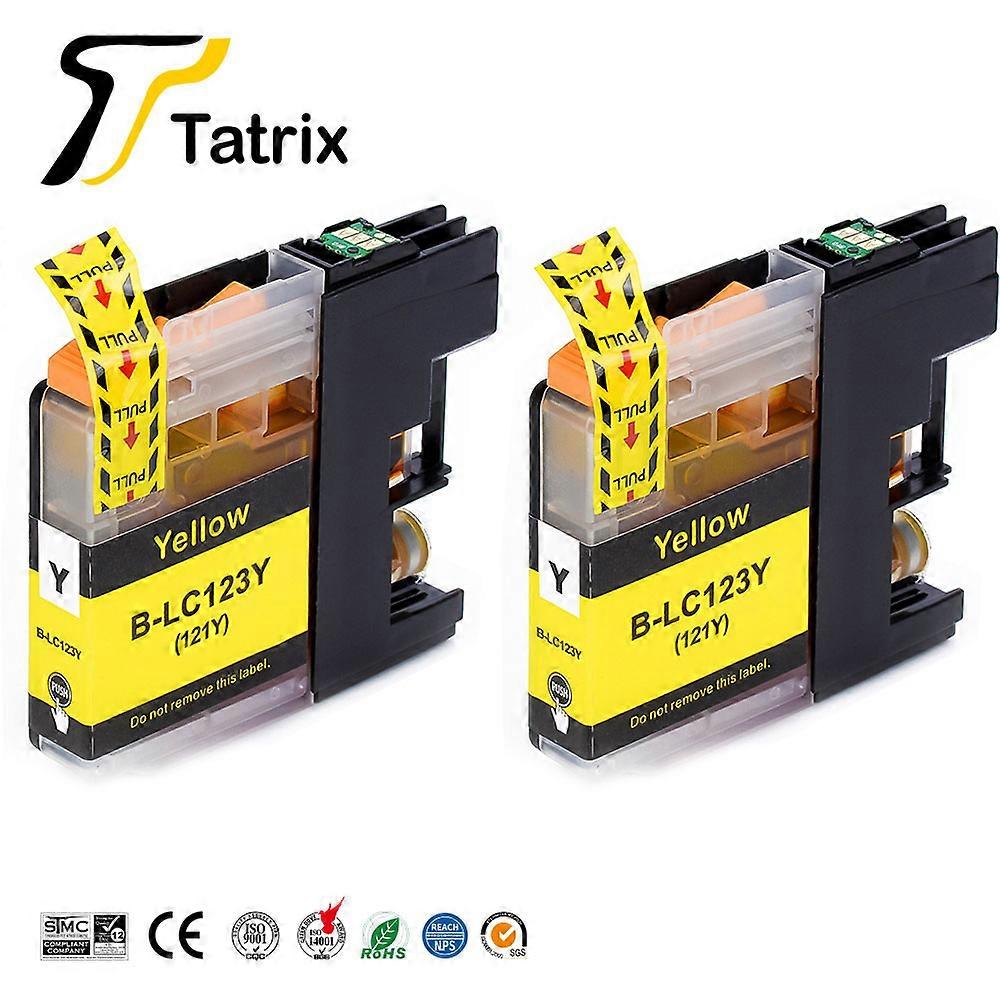 For Brother LC123 Ink Cartridge Compatible For MFC-J4510DW MFC-J4610DW Printer Ink Cartridge LC121 MFC-J4410DW MFC-J4710DW