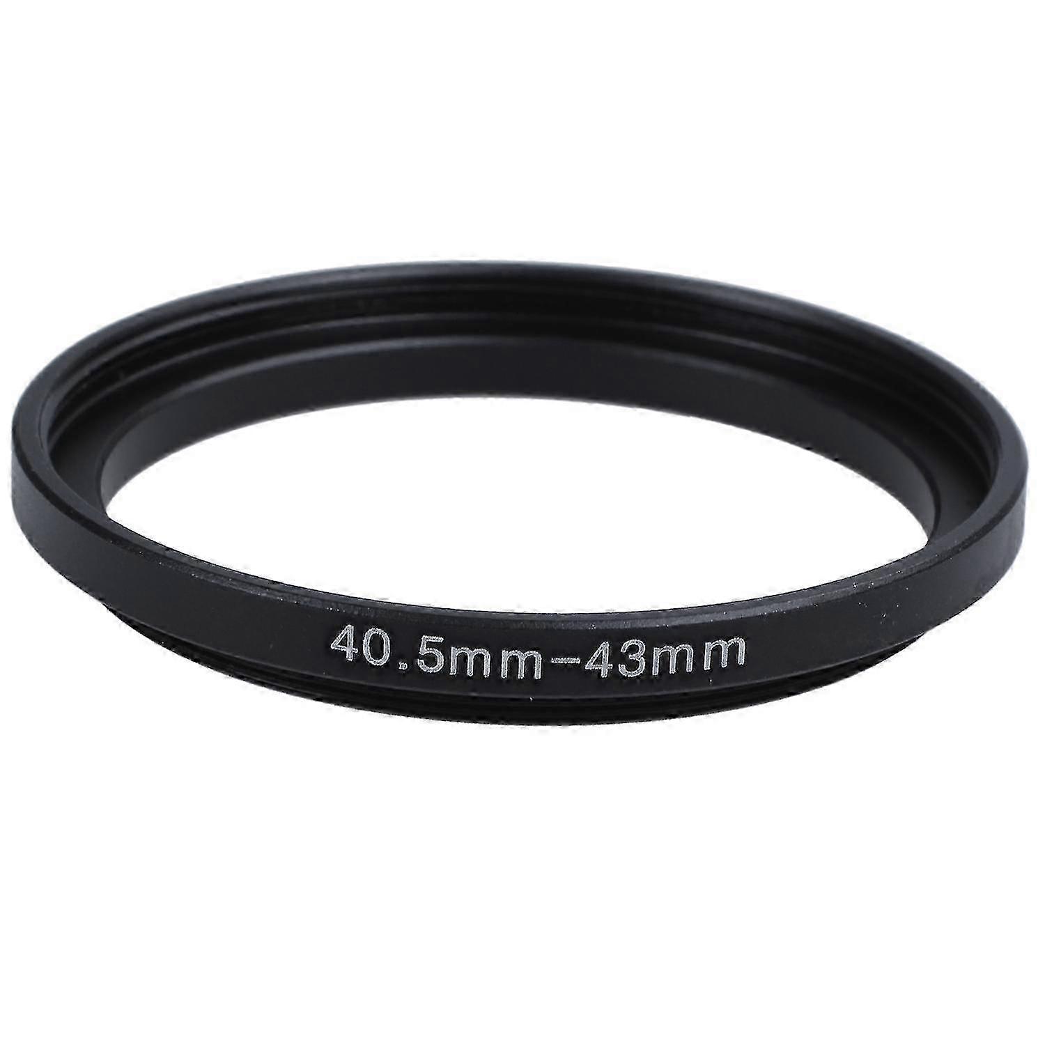 Camera 40.5mm to 43mm Metal Step Up Ring Adapter