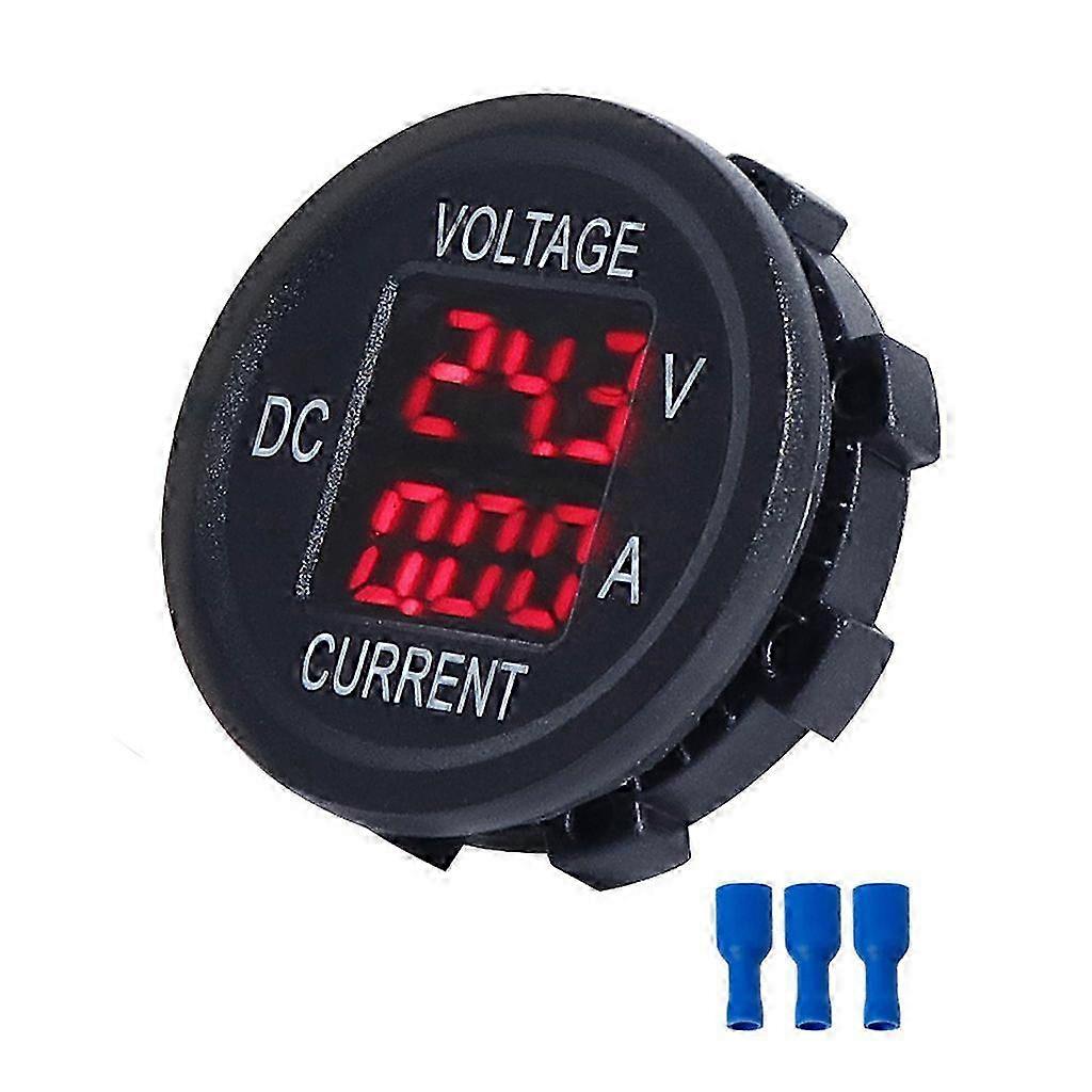 Digital Voltmeter Ammeter Voltage Current Meter LED Display For E-Bike Motorbike