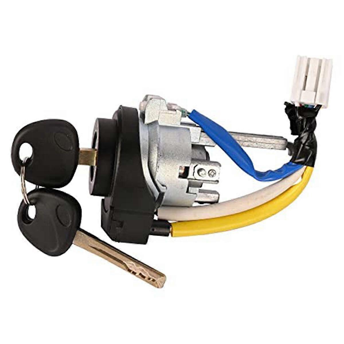 Ignition Switch with 2 Keys Compatible with for 2016 2017 2018 2019 2020