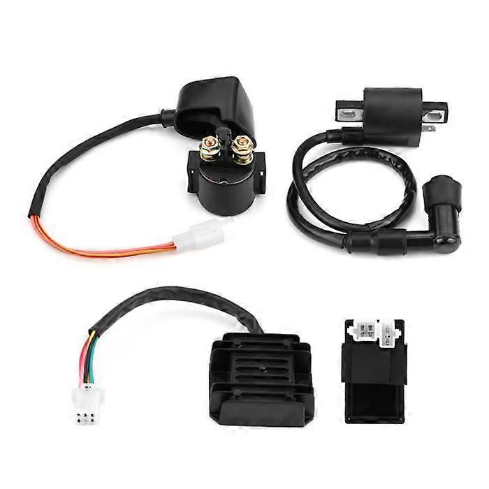 Coil CDI Unit CDI Coil Unit Rectifier Regulator Solenoid for 150cc 250cc PIT Quad Dirt Bike ATV Buggy