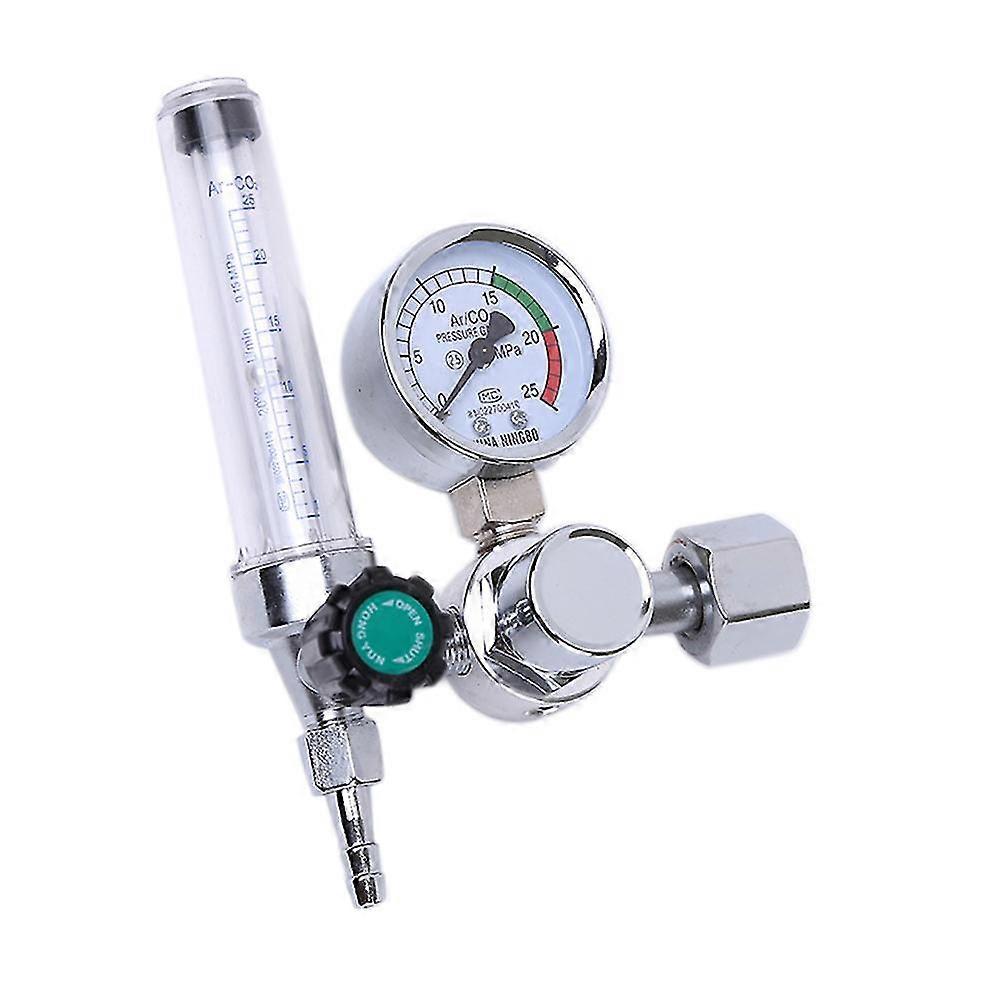0-25 Mpa Co2 Gas Flowmeter Pressure Reducer Zincalloy Argon Accurate Manual Welding Handheld Scale