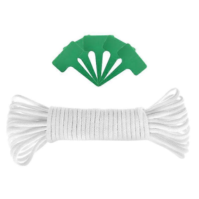 Automatic Plant Watering Devices 1/4inch Self Watering Capillary Wick Cord Indoor Automatic Drip Watering System Plant Waterer
