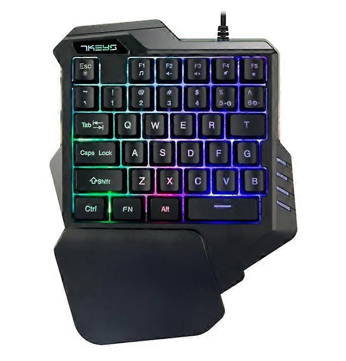 有線RGB35キー片手キーボード、プロのゲーミングキーボード