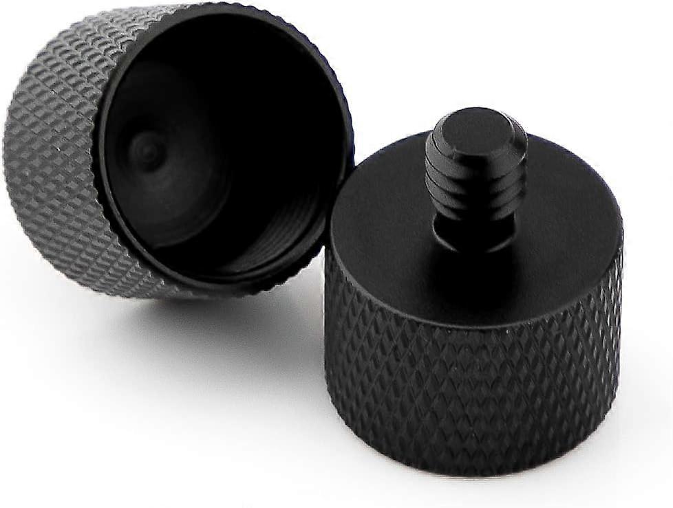 2PCS Mic Stand Adapter 5/8 to1/4 Screw Thread Adapter Tripod Screw Adapter