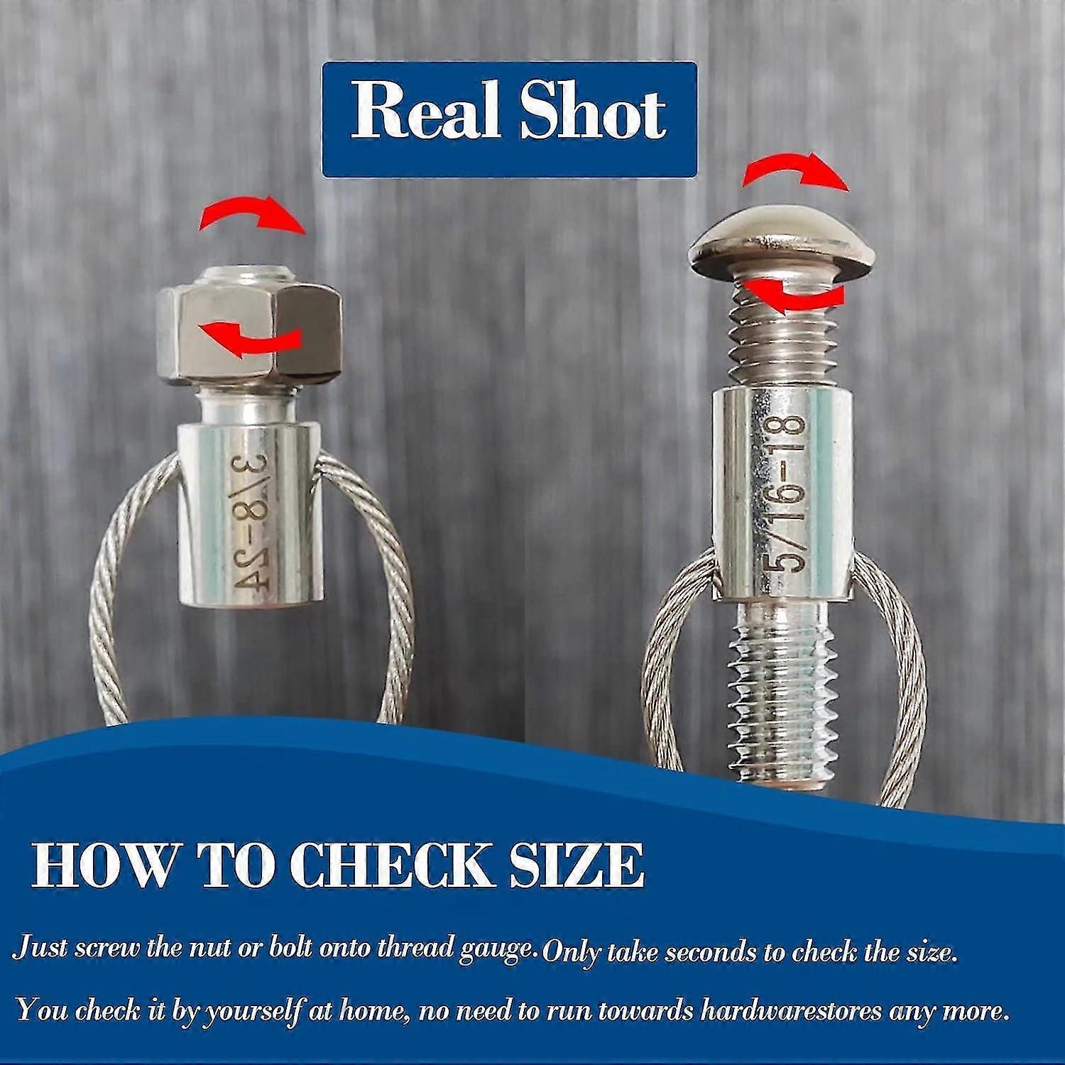 Buy Nut & Bolt Thread Checker (Inch & Metric) At Prime Tools For Only $ 25.95