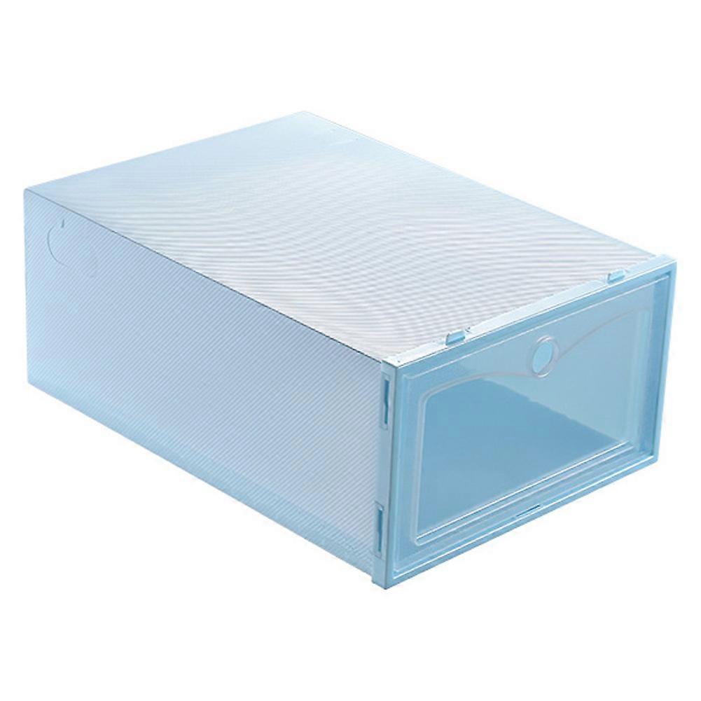 Household Thicken Transparent Stackable Shoe Box Dustproof Shoes Storage Box Organizer Case