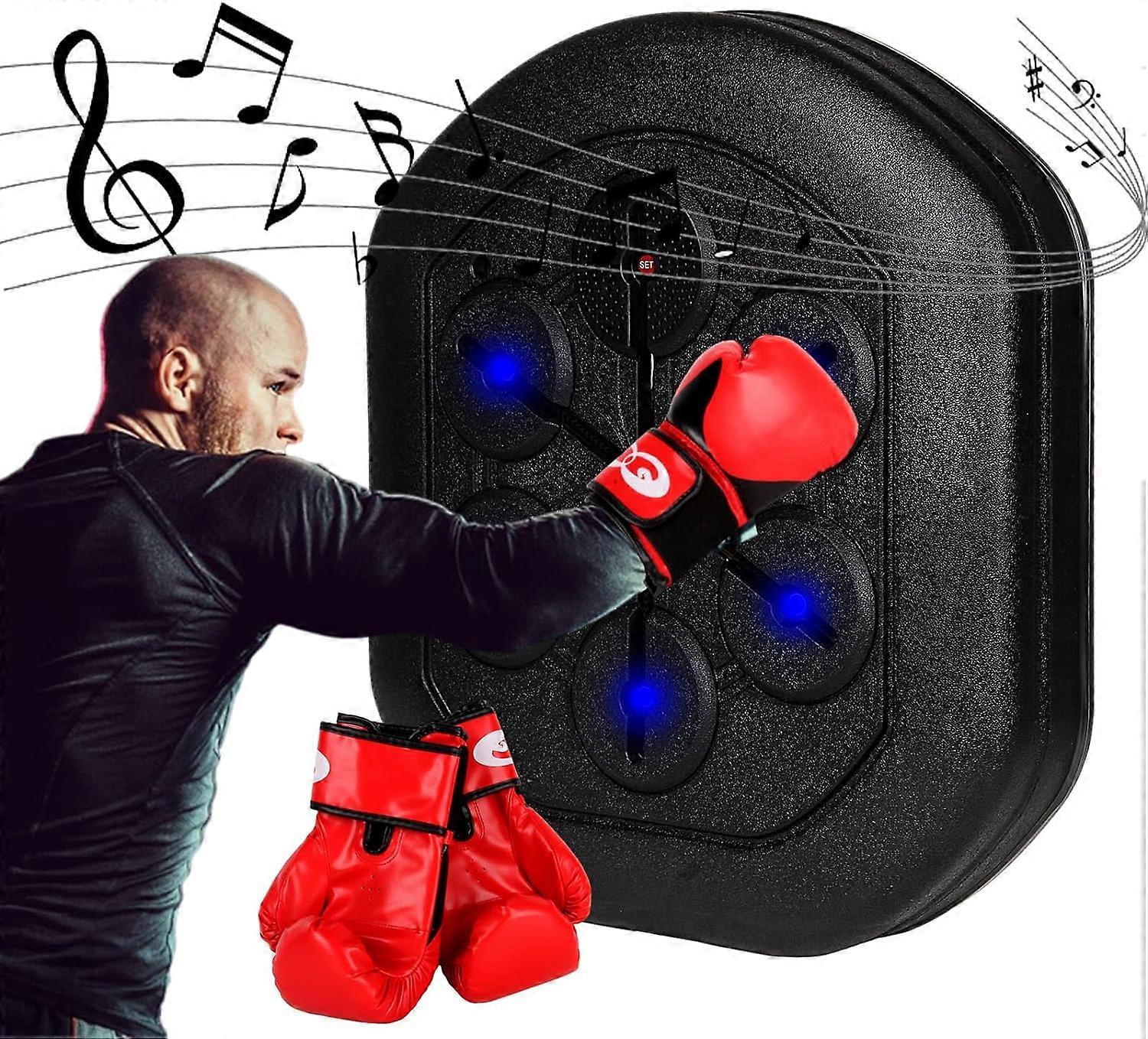 電子ボクシング音楽、音楽電子ボクシングウォールターゲットボクシングマシンスマートパンチングマシンパンチングバッグ、100%新品