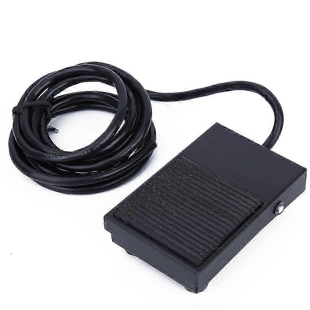 Tfs1 Iron Shell Foot Control Pedal Switch Footswitch With 2 Meters Cable 220v