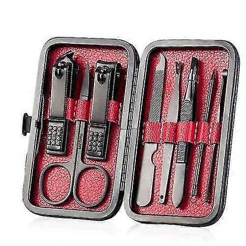 Stainless Steel Pedicure - Professional Nail Clipper Set ,cuticle Eagle Hook