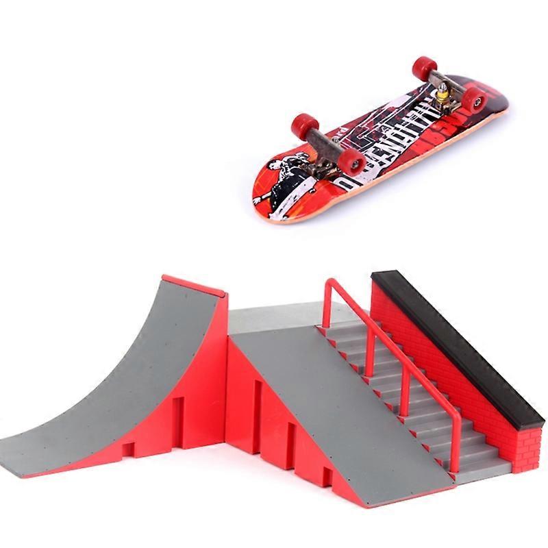 Children's Simulated Skate Park for TechDeck Portable Educational Toys