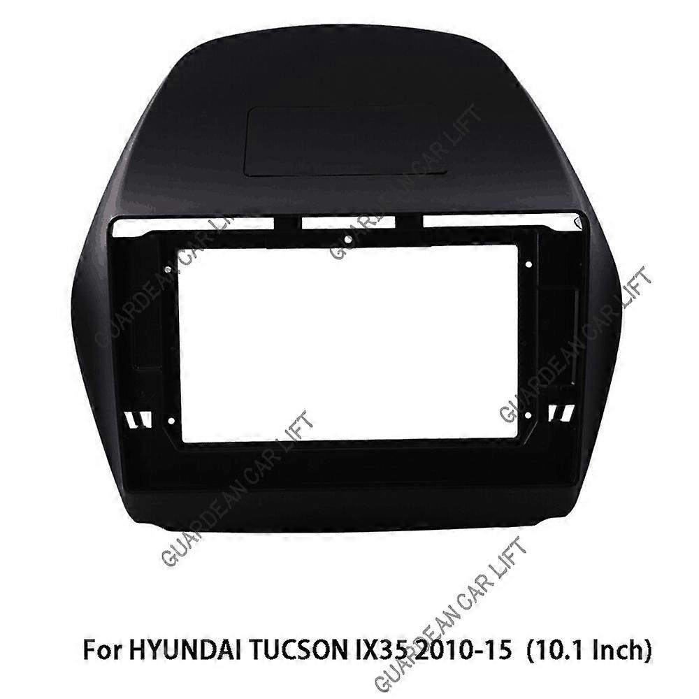 9/10.1"Car Fascia Radio Panel DVD Panel Dash Kit Install Adapter Console Frame Bezel trim for HYUNDAI TUCSON IX35 2010-15 DVD