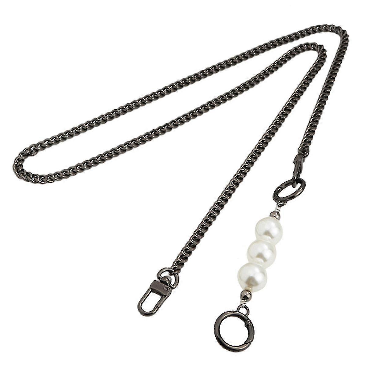 DIY Imitation Pearl Bead Purse Handle Strap Bag Charms Handbag Chain Replacement Accessories Decoration