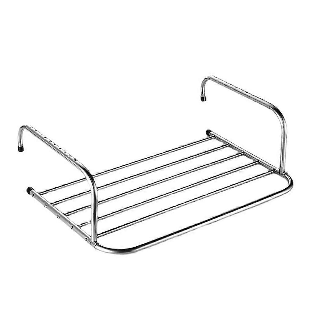Stainless Steel Folding Drying Rack Multifunction Hanging Holder Household