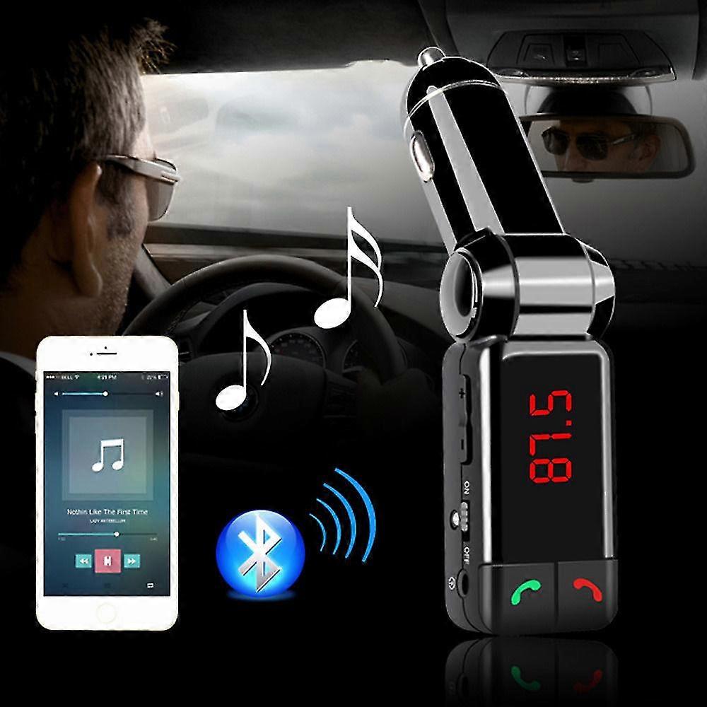 Wireless Bluetooth Car FM Transmitters MP3 Player, USB Charger Handfree Kit