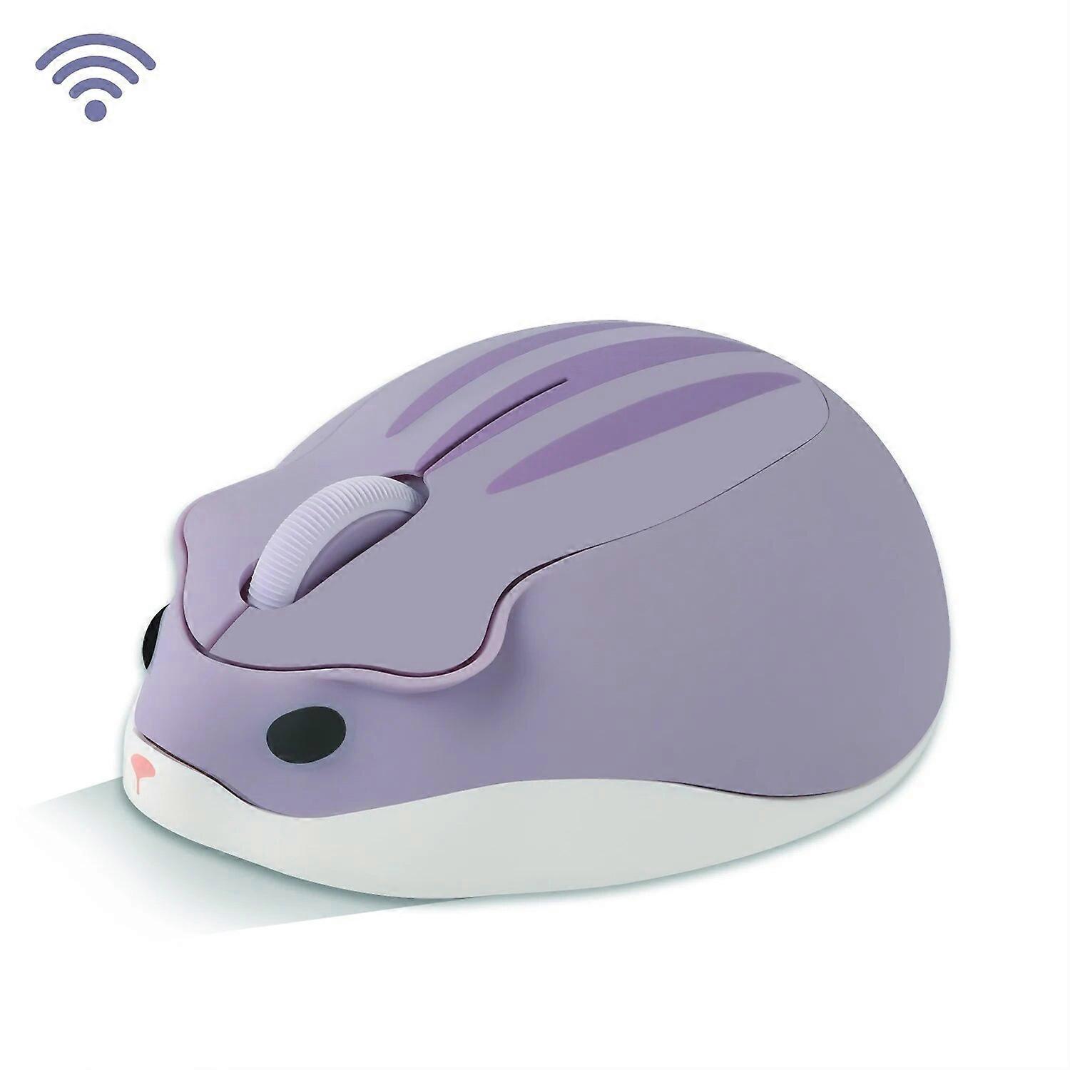 CHUYI Hamster Shape Designed Wireless Mouse Cute 1200DPI 3D USB Mause Matte Ergonomic Mice for Laptop Computer Kids Gift Mice & Trackballs