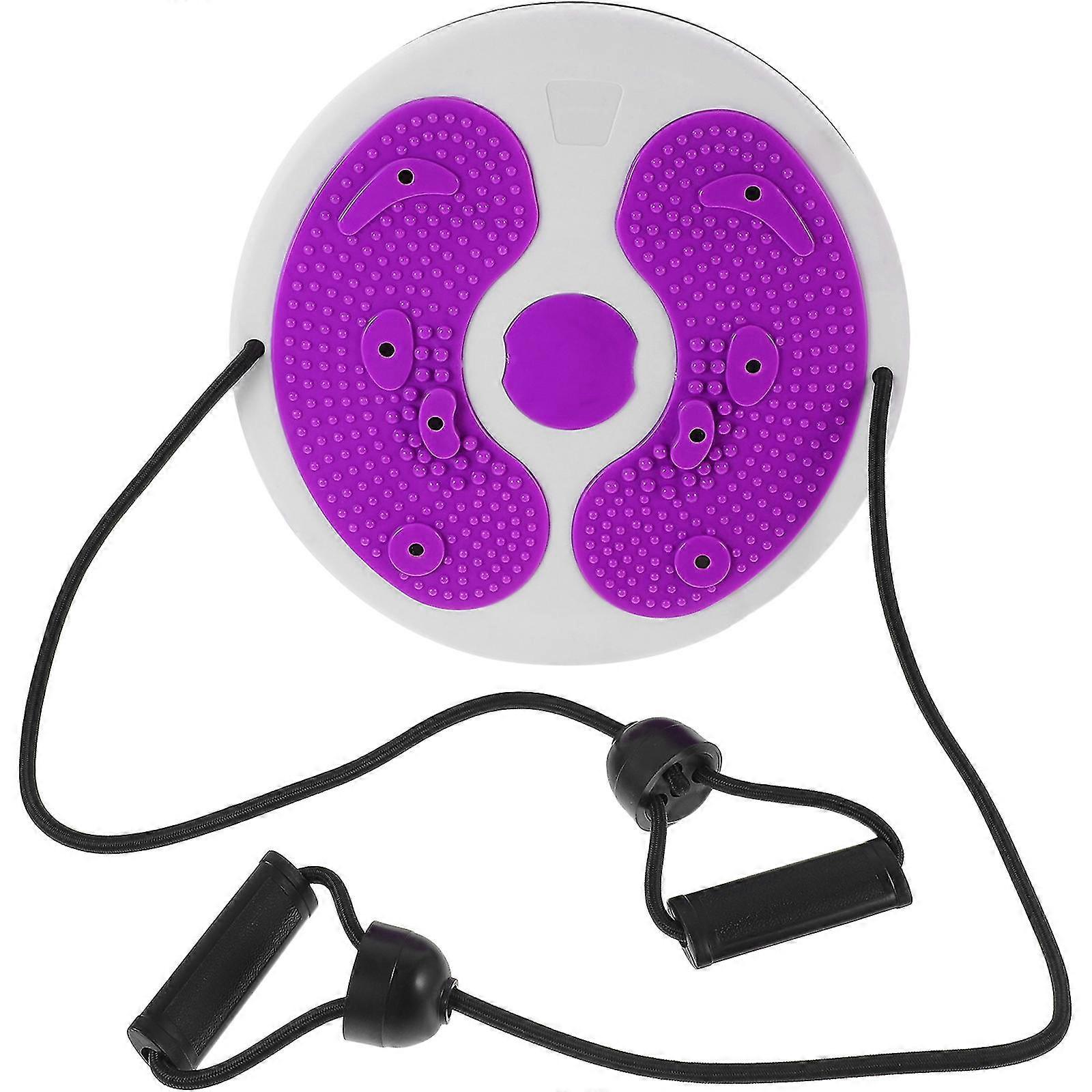 Slimming Machine Waist Twisting Disc Slimming Machine Rotating Board Slimming Machine Purple
