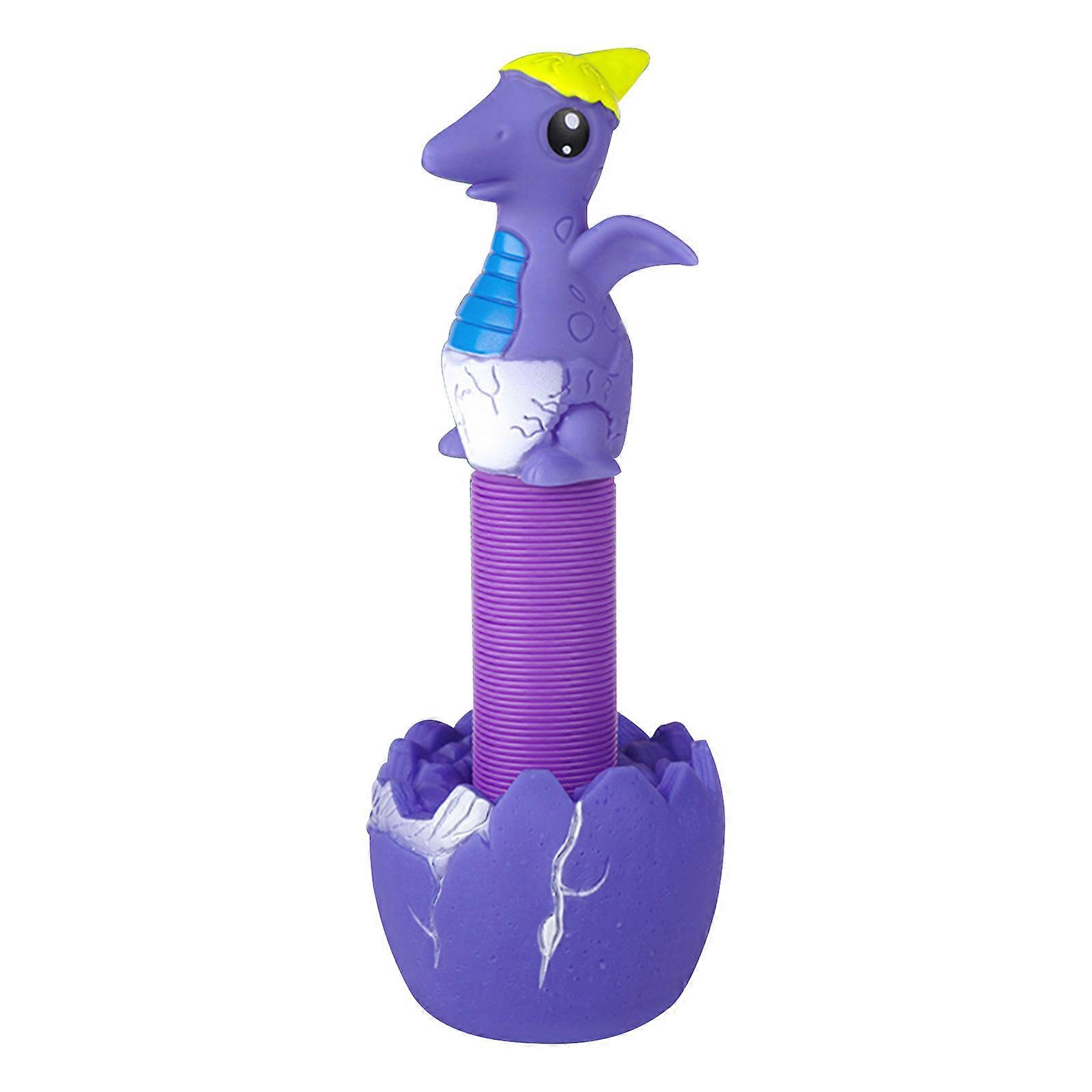 Decompression With Light Telescopic Tube Dinosaur Toy Belt Bb Called Decompression Creative toy