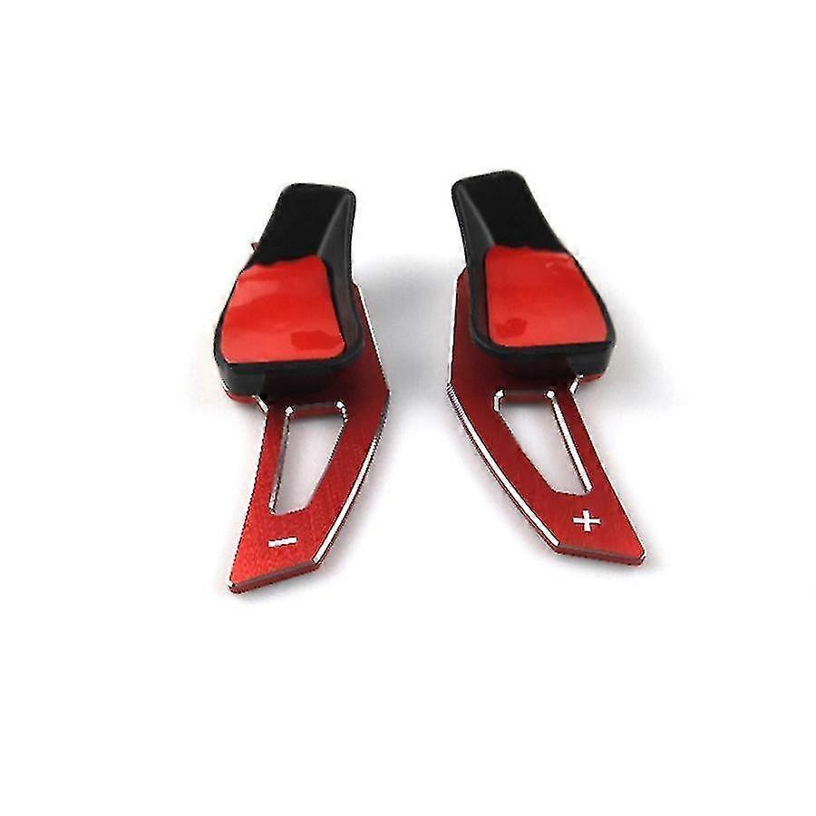 Steering Wheel Shift Paddle Compatible with golf 6 Mk5 Mk6 R20 R36 Cc Shifter Extension(red)