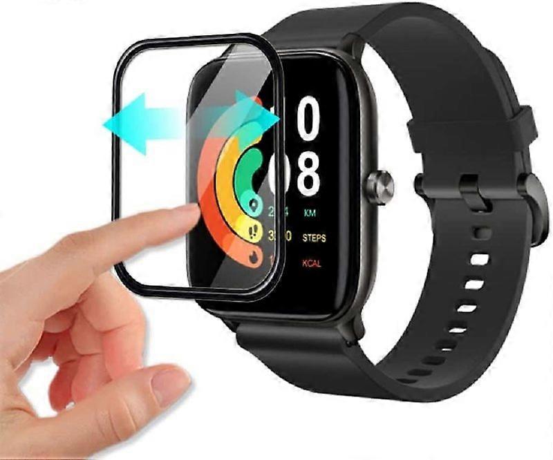1-4pcs מגן סרט עבור Haylou GST / LS09B מגיני מסך 3D מעוגל סרט מרוכב על Haylou GST / LS09B אביזרי שעון מגיני מסך