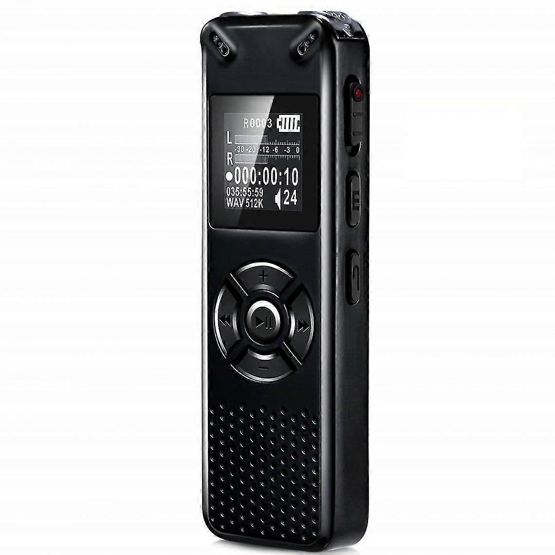 Professional 8gb Digital Tape Recorder, Portable Tape Recorder, Hidden High Definition Audio Tape Recorder, Mp3 Video Recorder