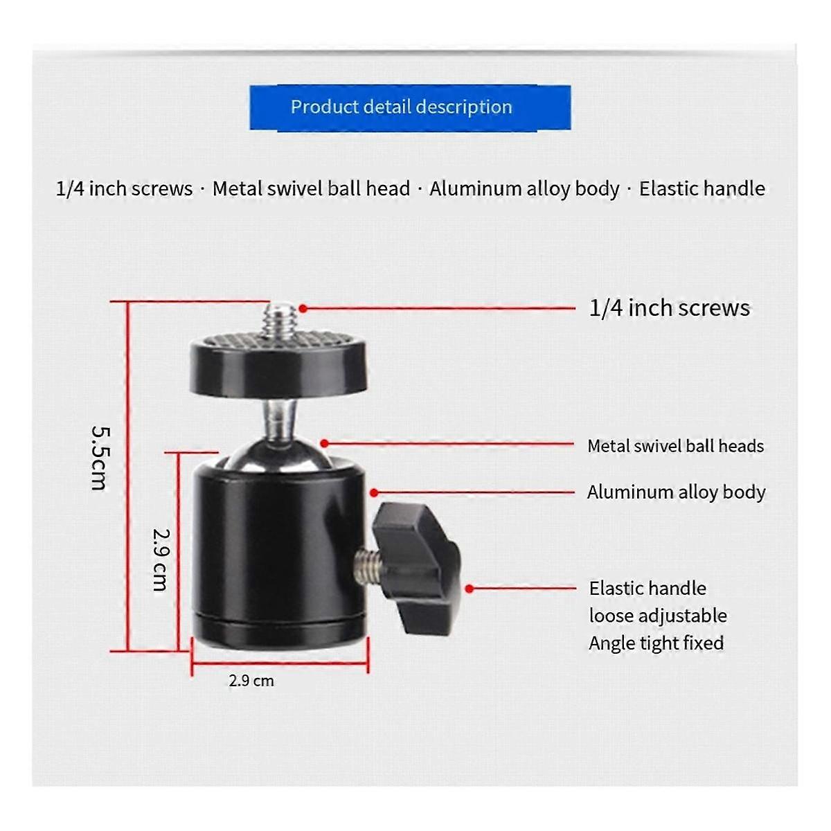 for / Ant DSLR Camera Tripod Bracket Cell Phone Selfie Table Live Aluminum Alloy Tripod,A