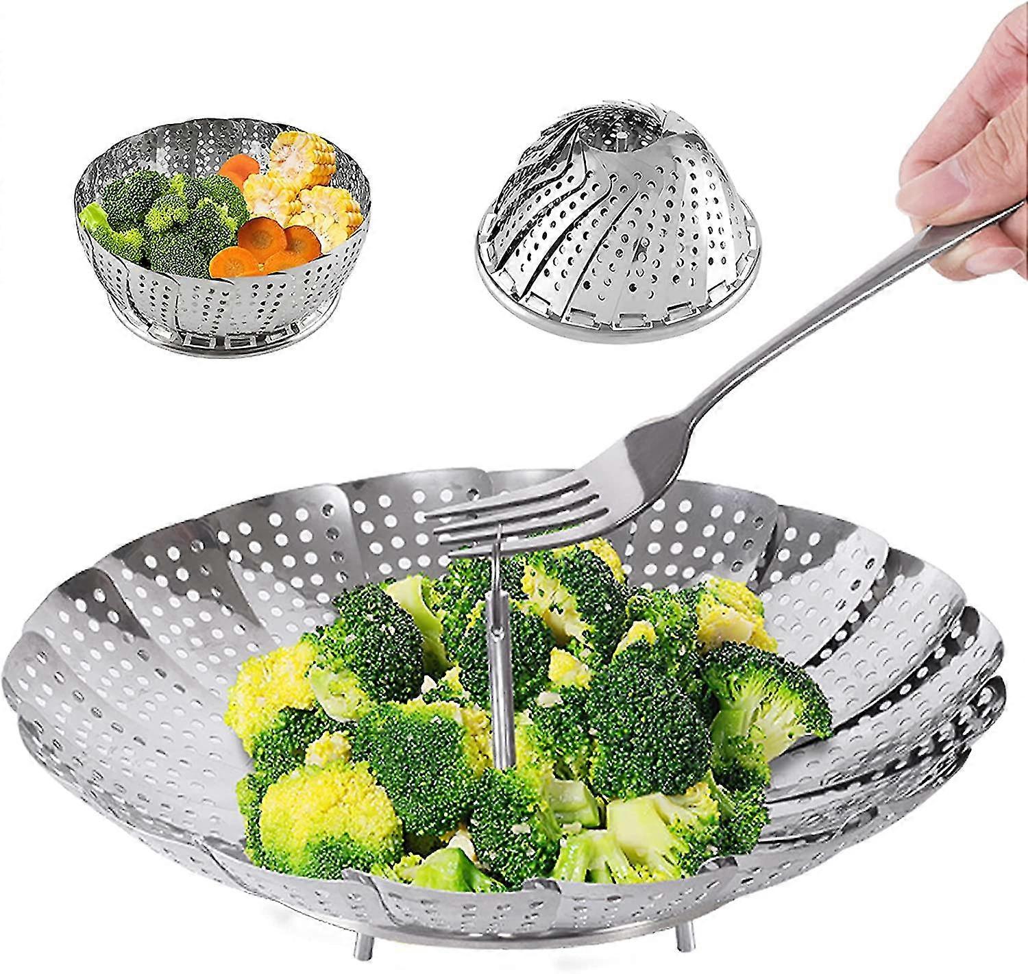 Er Basket Less Steel Pot Accessories For Food And Vetable, Exble Basket To Fit Size Pots Medium