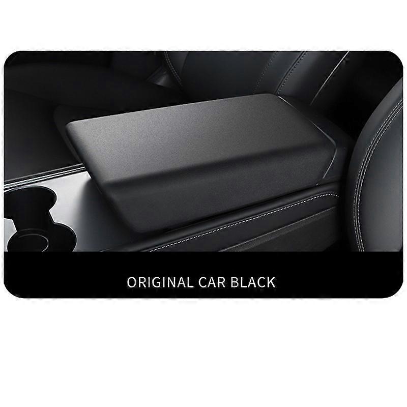 car interior decoration Armrest Box Cover For Tesla Model 3 Y 2021 2022 2023 Center Console Arm Rest TPE Cover Car Accessories Auto Interior Parts