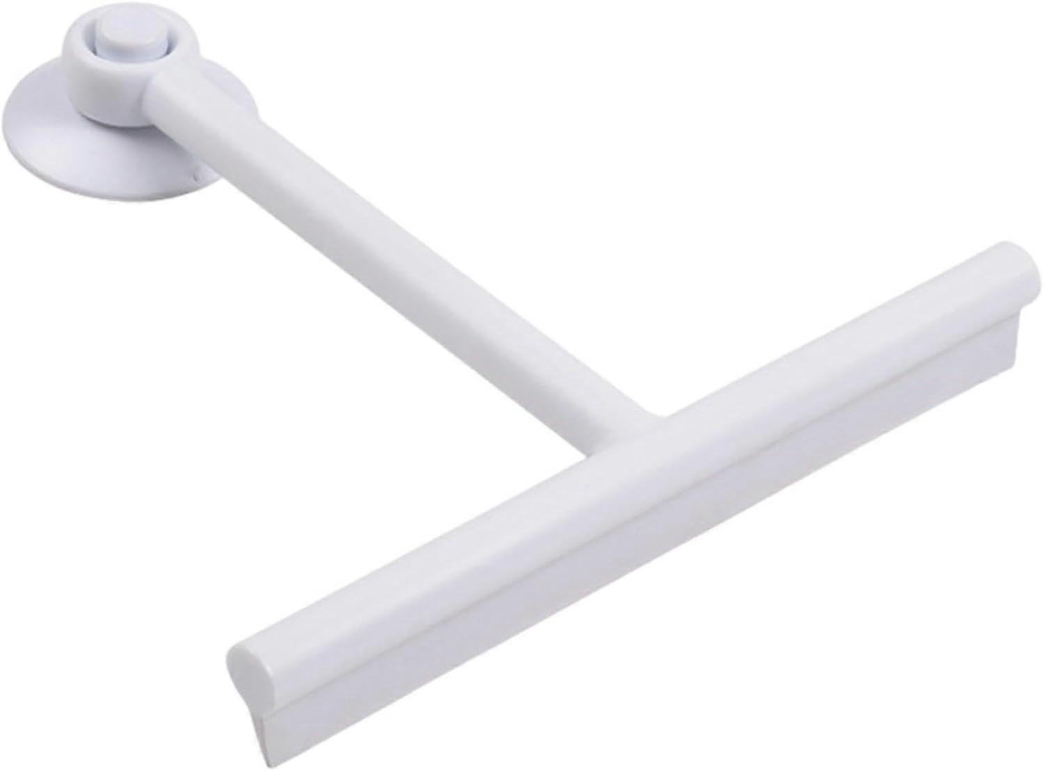 Retractable window scraper, comfort grip glass cleaning scraper, PP/TPE material shower scraper with suction cup