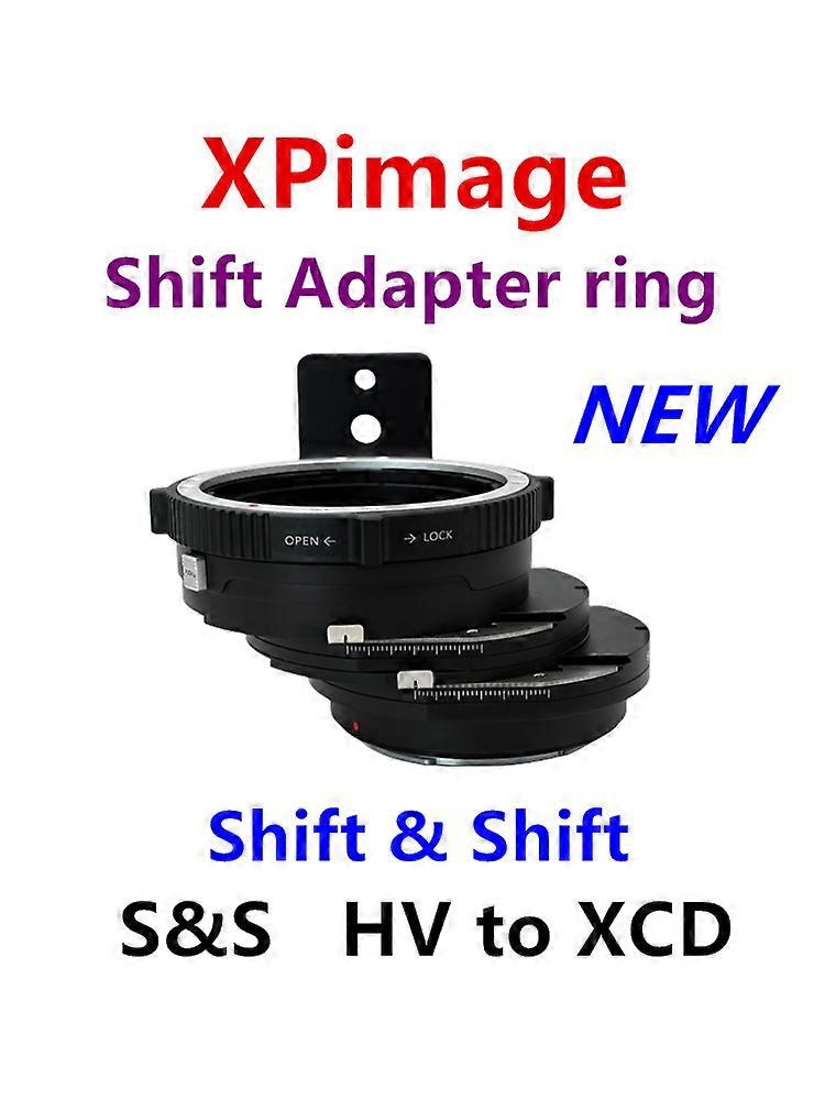 XPimage dual translation axis-Shift&Shift adapter ring for Hasselblad XCD to Hasselblad V-mount lens X1D 50c X2D 100c 907X