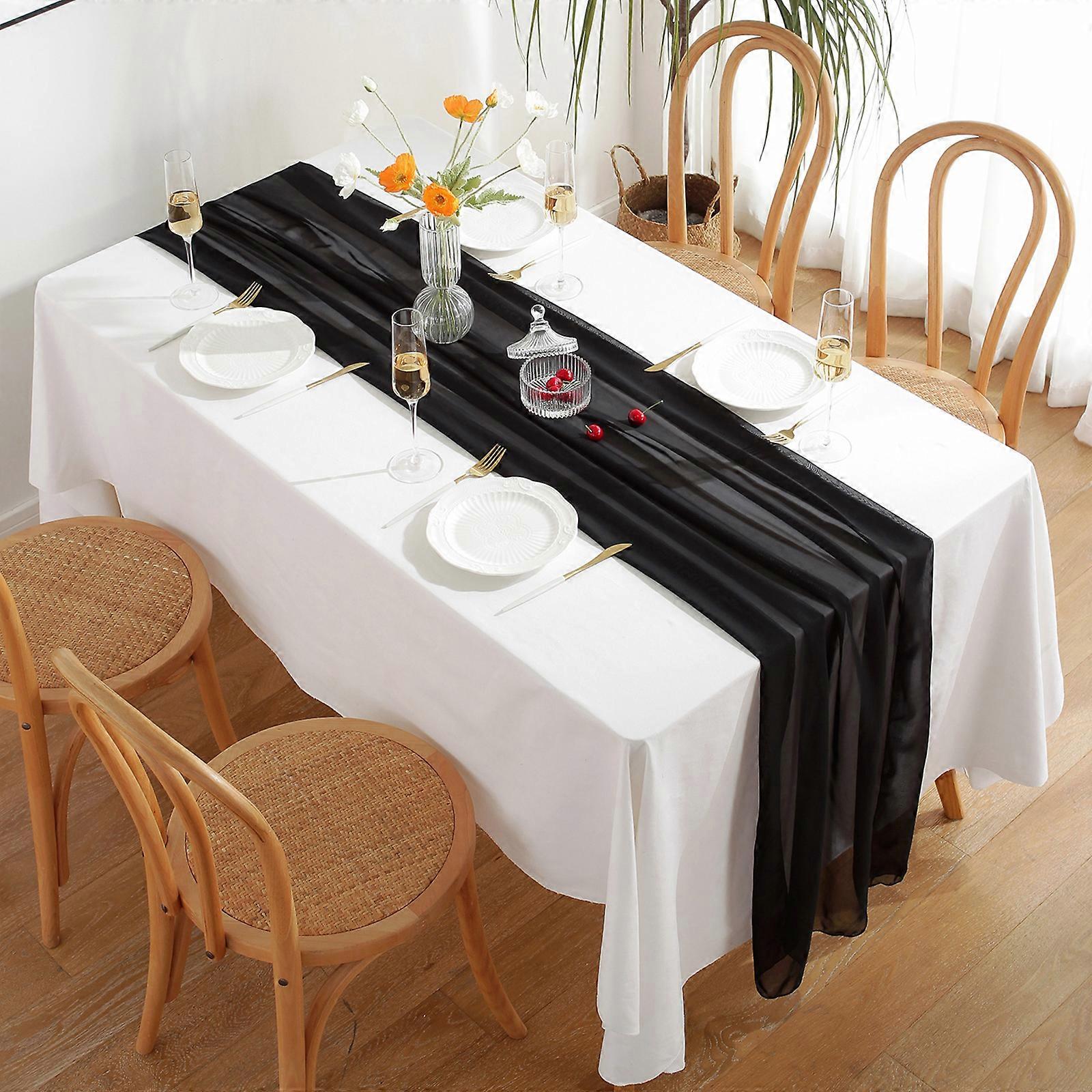 30*300 Table Runner Covers Table Decor Dining Party Kitchen Home Desk Decoration