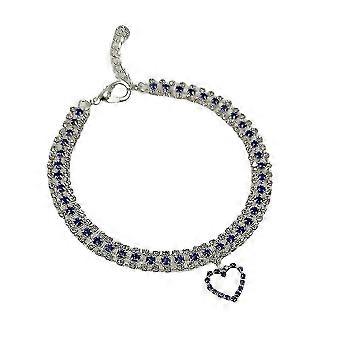 Rose Gold Chain Metal Dog Collar Necklace Cute Fashion Pet