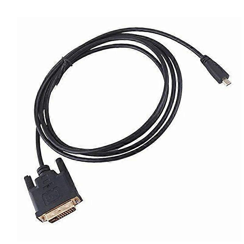 DOONJIEY 0.3 / 1 / 1.8m Banhado a Ouro Micro HDMI compatível com DVI 24 + 1Pin Cabo Adaptador para HDTV JIKAIX