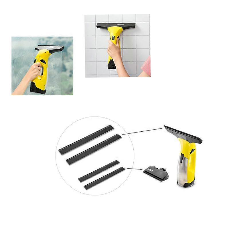 2Pcs Window Scraper Glass Lips Strip For Karcher WV1 250mm Window Cleaner Cleaning Pulling Scraper Wiper WV2 WV5 170/280mm