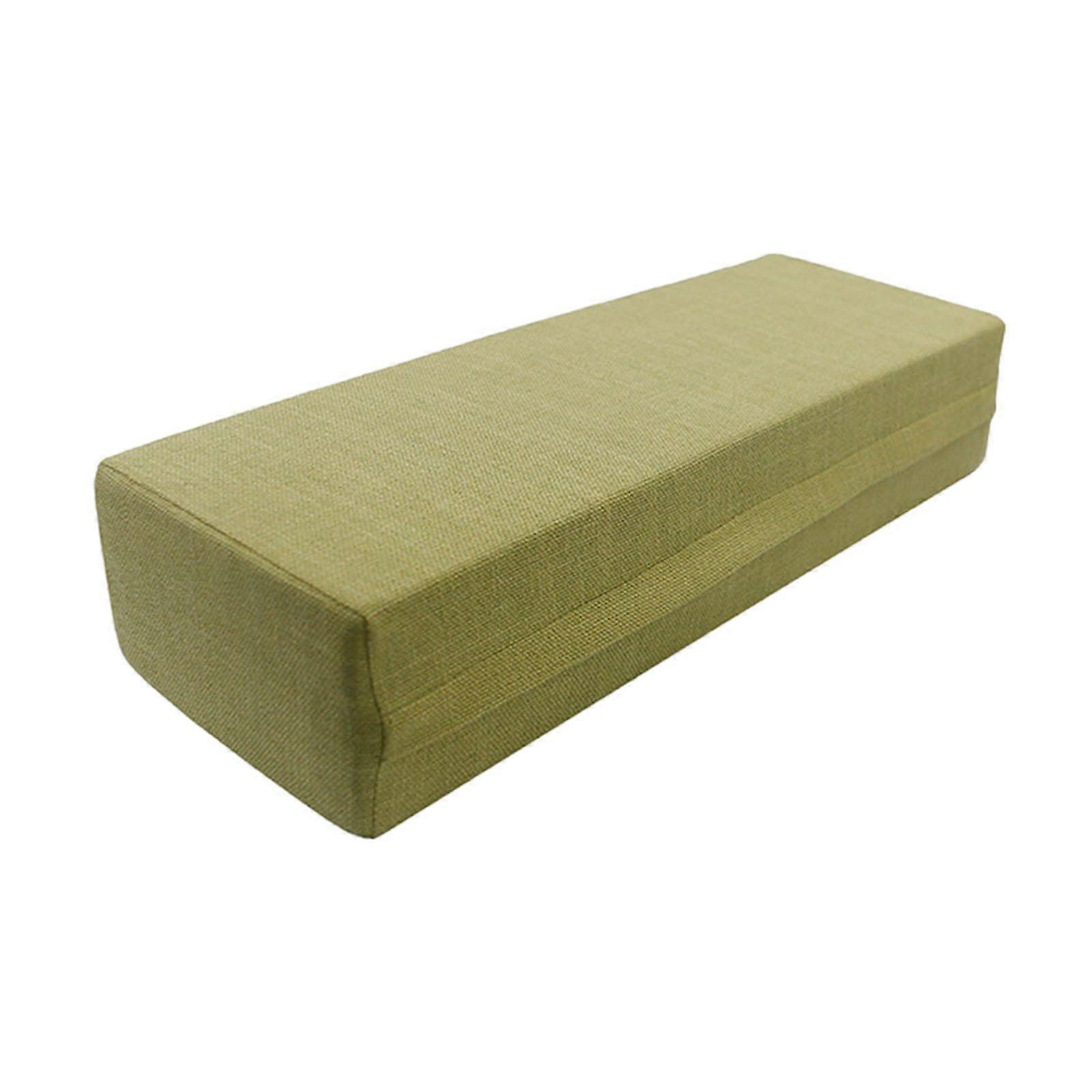 ヨガボルスター枕女性ヨガアクセサリーお手入れが簡単クッショングリーン