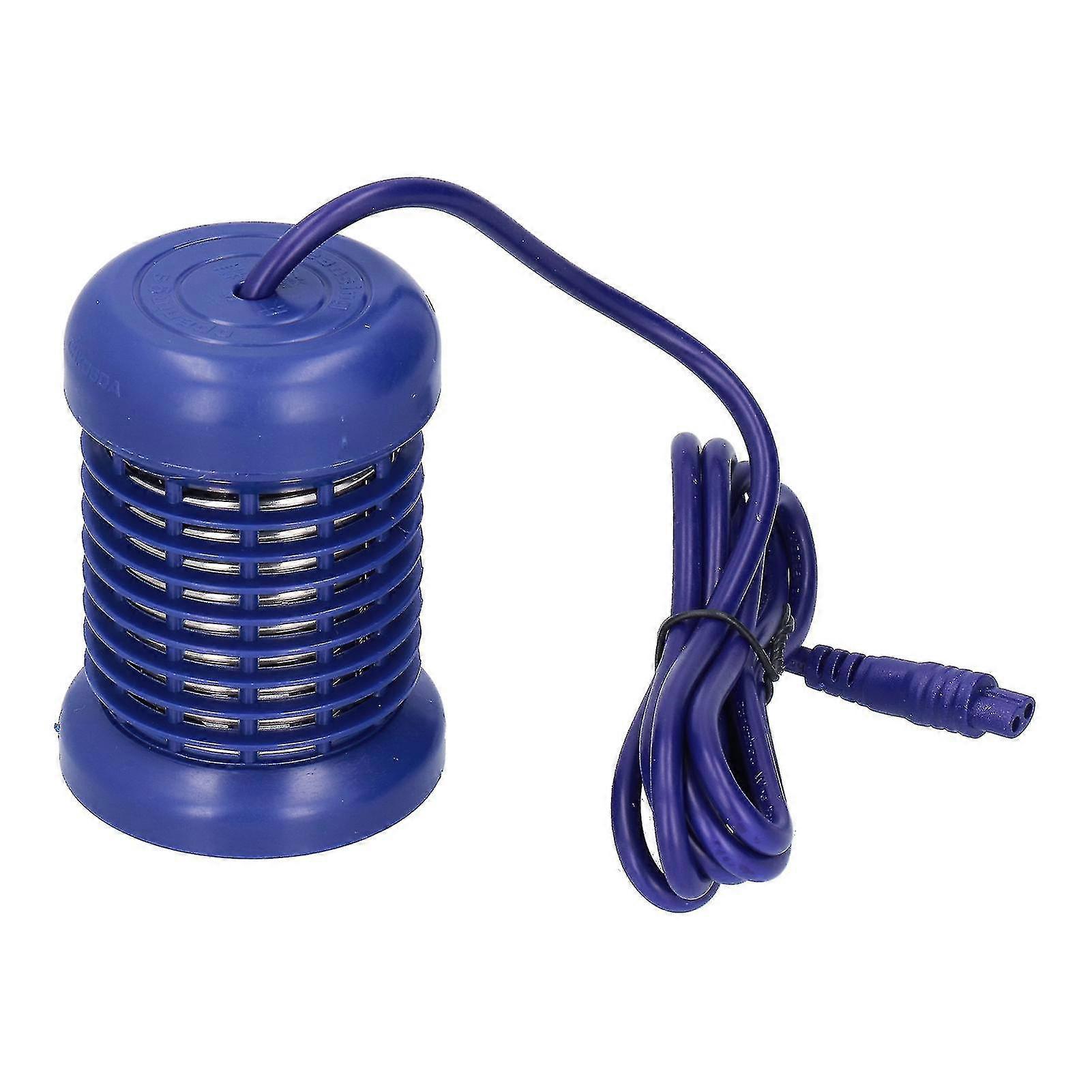 Hydroterapi Ion Hoved Aftageligt vaskbart fodbad Ion Hoved Detox Array Rustfrit stål Ion Headherba Blå Dobbelthul