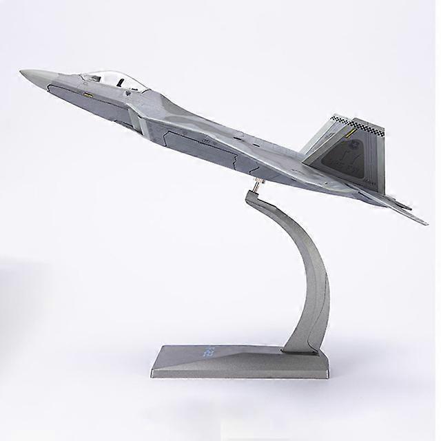 1/72 Scale American F22 Raptor Stealth Fighter F-22 Alloy Diecast Aircraft Model Souvenir Planes Ornaments Toy Display