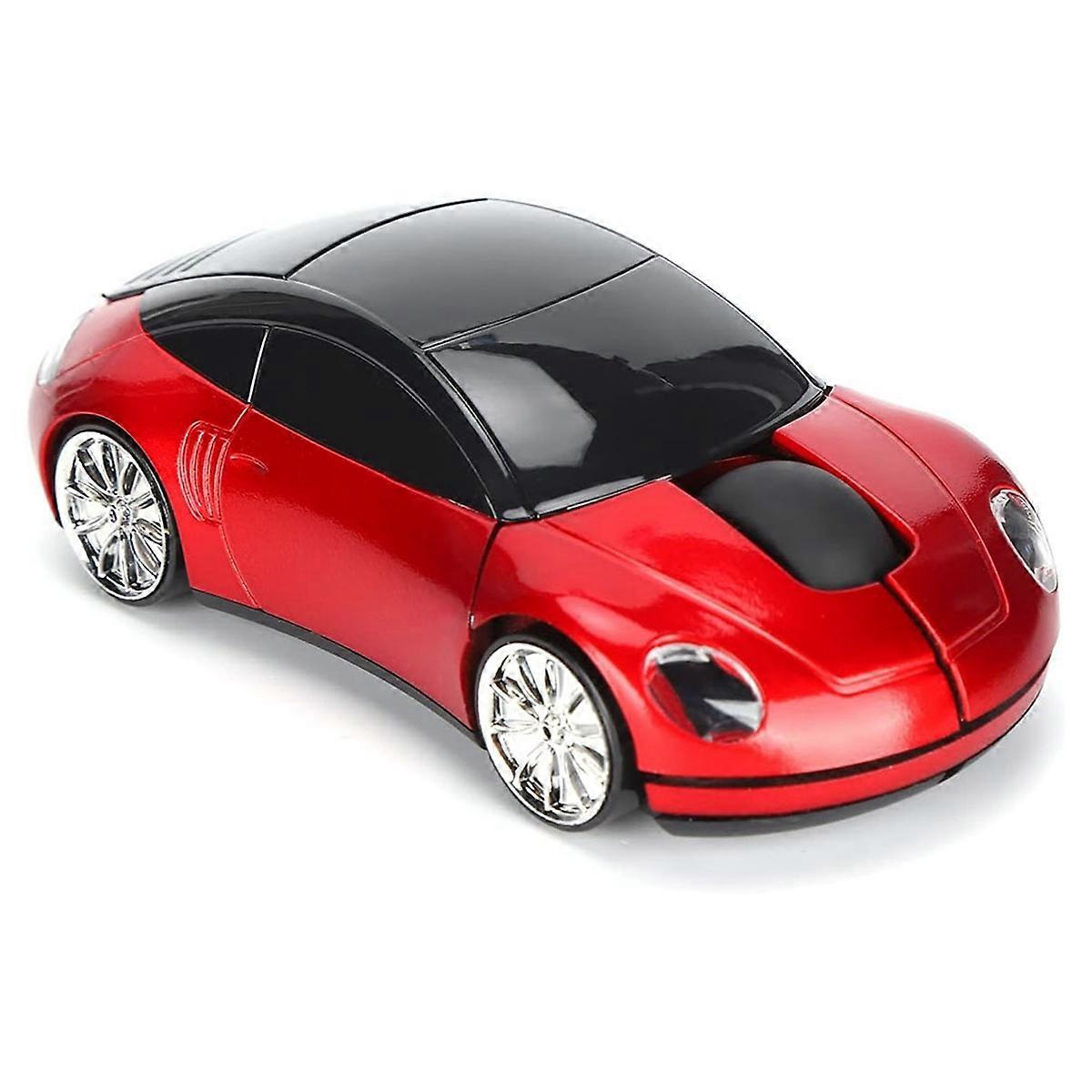 Wireless Mouse Car Mouse Wireless Mouse Car Shape Ergonomic Optical Cordless Mice with USB Receiver