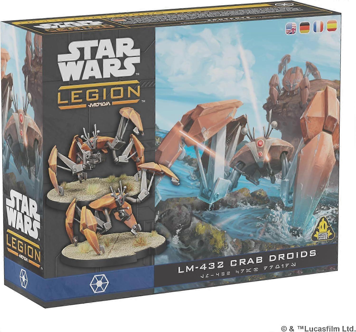 Star Wars Legion LM-432 Crab Droids Expansion Pack For Board Game