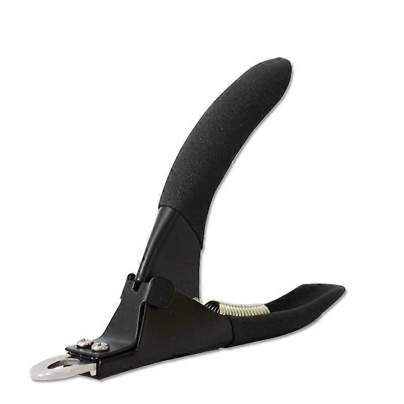 Pet cat nail scissors black