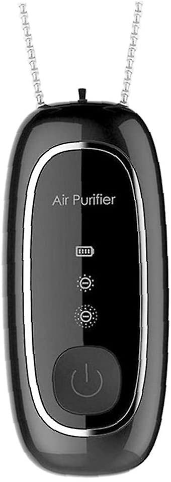 Portable Air Purifier Portable Usb Negative Ionized Black
