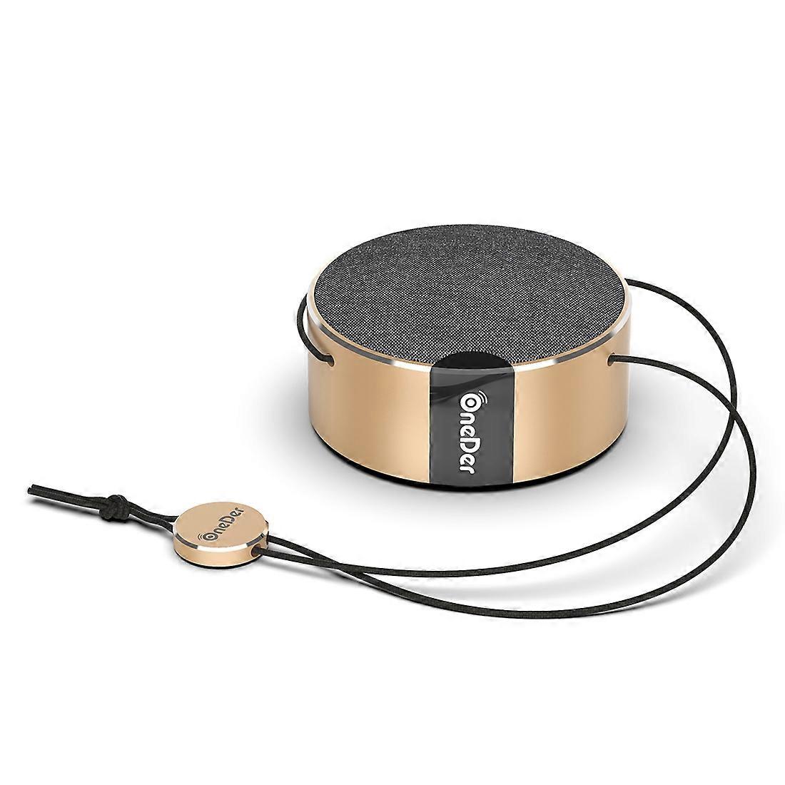 (New) Oneder V12 Mini Wireless Bluetooth Speaker with Lanyard, Support Hands-free