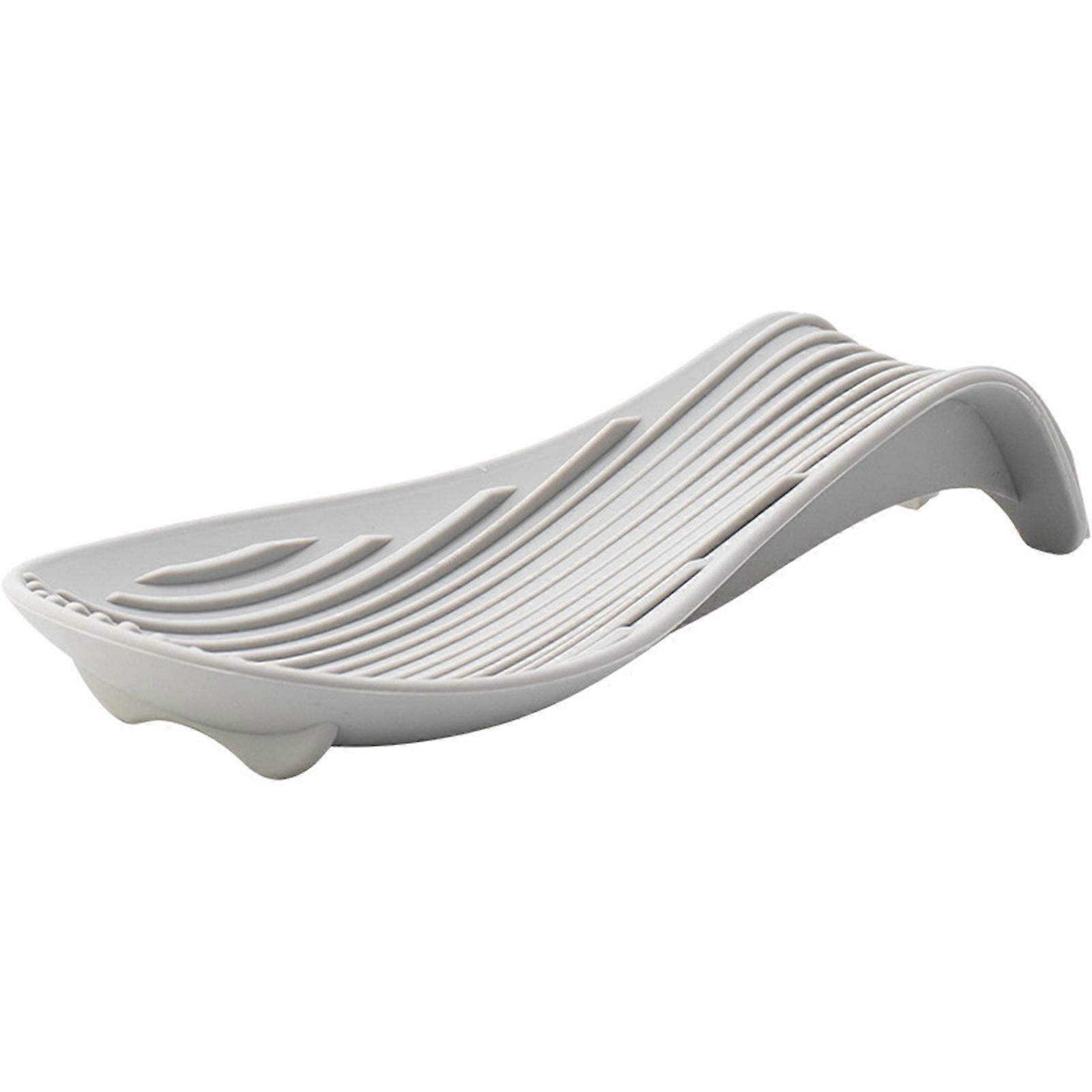 Practical Kitchen Utensils Stand Efficient Spoon Stand Pad Delicate Kitchen Tool Holder Practical Utensils Placemats Light Grey