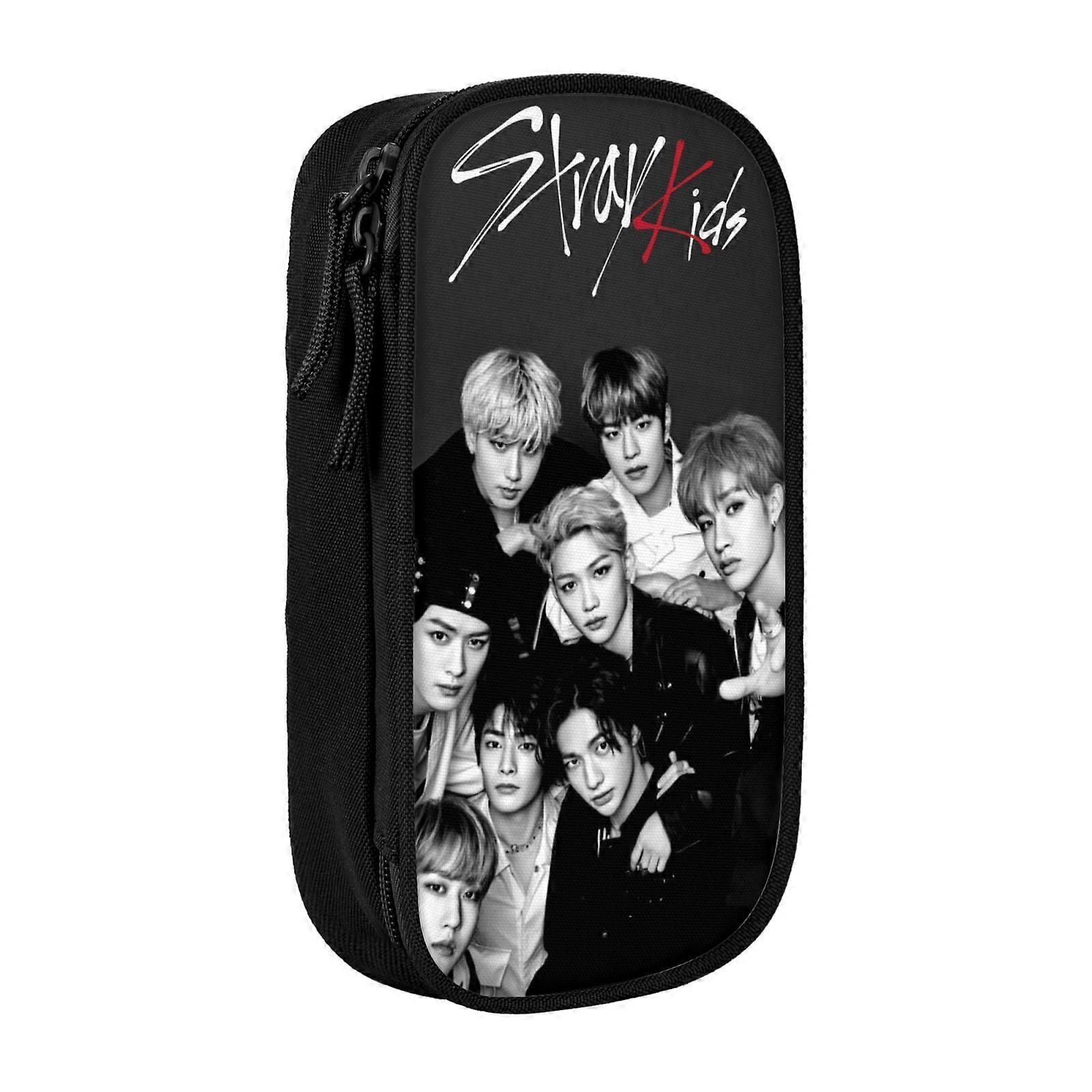 a663 حقيبة قلم رصاص للأطفال الضالة سعة كبيرة مقاومة للماء ودائمة حقيبة قلم رصاص مقلمة سحاب منظم BoxxBD1870